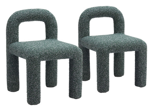 Arum - Dining Chair (Set of 2) - Snowy Green