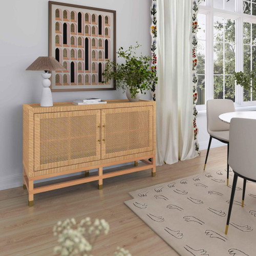 Amara - Woven Rattan Buffet