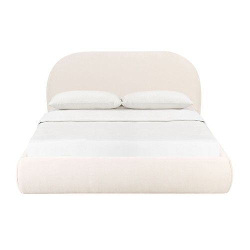 Bara - Textured Velvet Bed