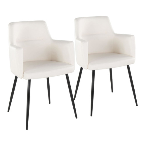 Andrew - Chair (Set of 2) - White