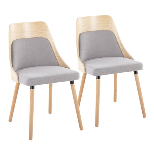 Anabelle - Chair (Set of 2) - Natural Base