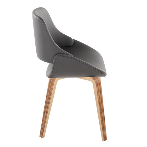 Fabrico - Chair (Set of 2) - Light Brown Legs