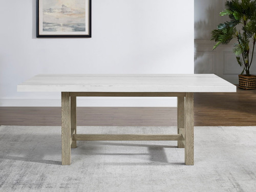 Carena - Rectangular Table - White