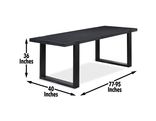 Yves - Counter Table - Black