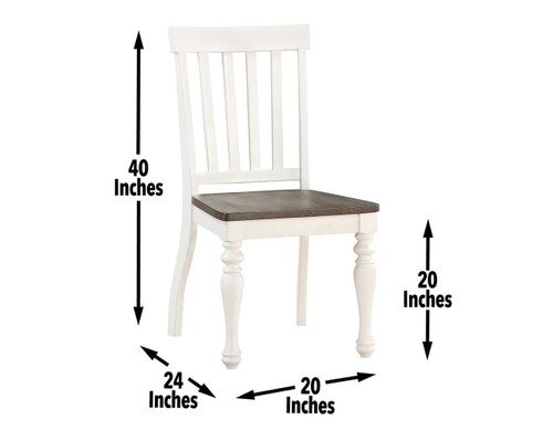 Joanna - Side Chair (Set of 2) - Two Tone