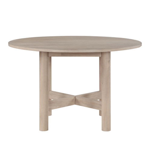Gabby - Round 5 Piece Dining Set (Round Table, 4 Side Chairs) - Light Brown