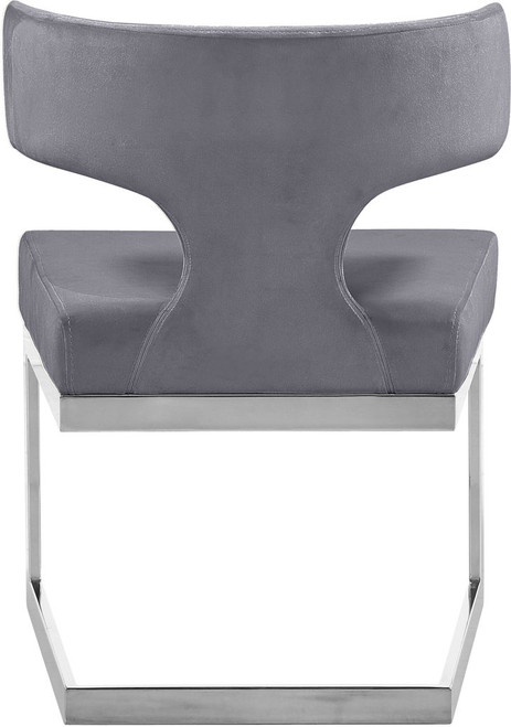 Alexandra - Dining Chair with Chrome Legs