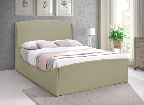 Tess - Queen Bed - Beige