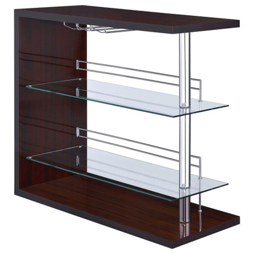 Prescott - Rectangular 2-shelf Bar Unit