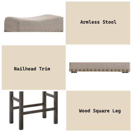 Martha II - Counter Height Stool