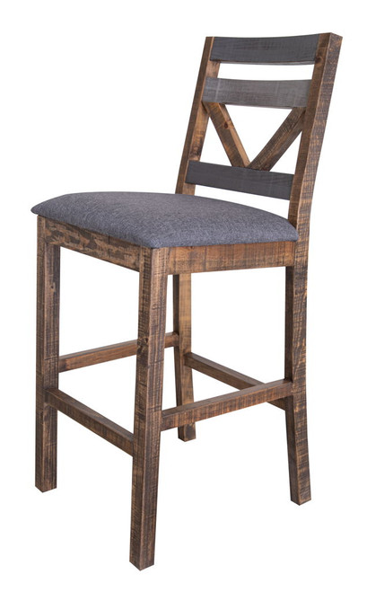 Loft Brown - Barstool  - Two Tone Gray / Brown
