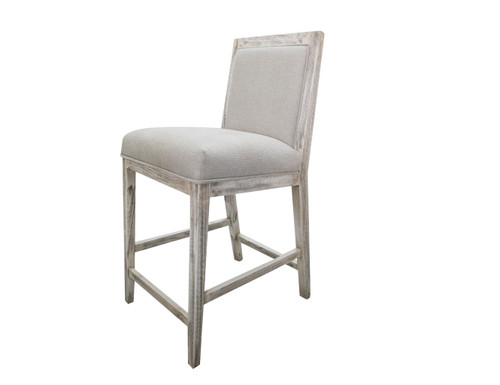 Sahara - Barstool (Set of 2) - Light Cream