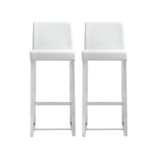 Denmark - Stainless Steel Barstool (Set of 2)