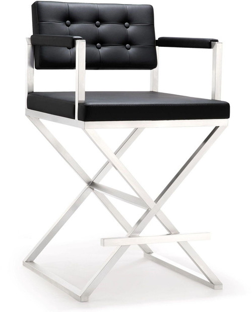 Director - Stainless Steel Counter Stool Director - Stainless Steel Counter Stool
