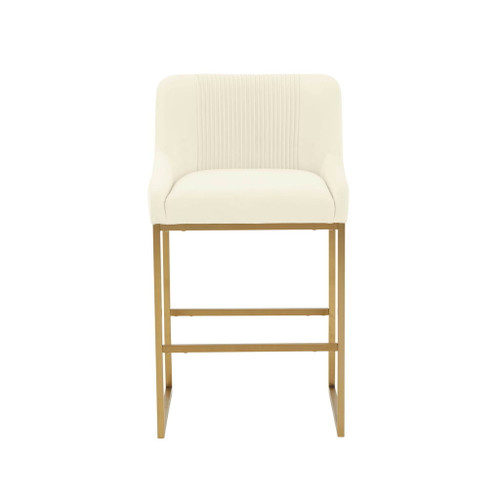 Lisa - Velvet Counter Stool