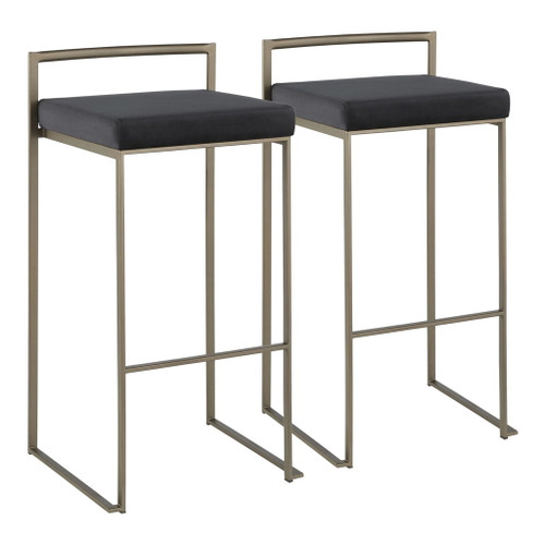 Fuji - Stackable Barstool (Set of 2)