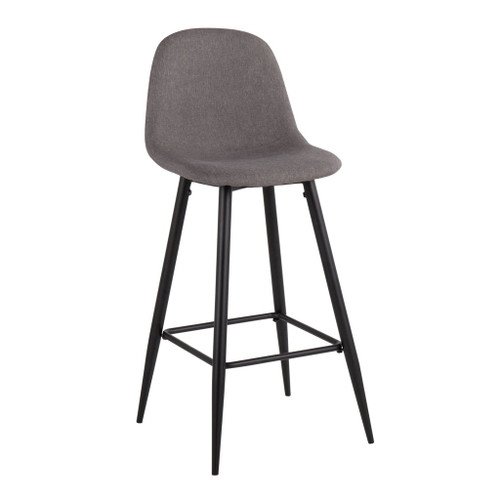 Pebble - Upholstered Barstool Set