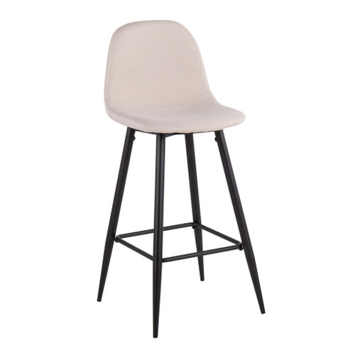 Pebble - Upholstered Barstool Set