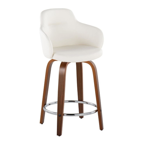 Boyne - 24" Counter Stool (Set of 2) - Wood Base