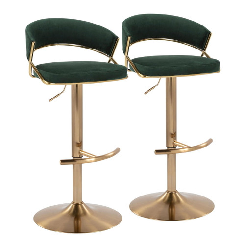 Jie - Adjustable Barstool (Set of 2)