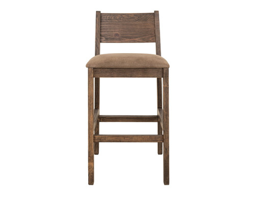 Novus Lodge - Barstool (Set of 2) - Walnut Brown