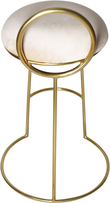 Ring - Counter Stool with Gold Legs