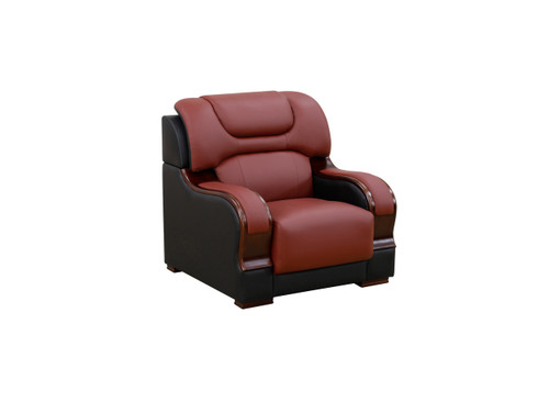 3-Piece Top Leather Living Room Set in BF302 by G Furniture