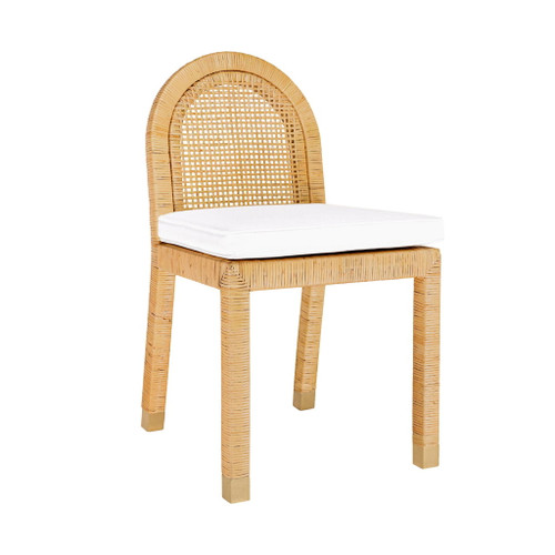 Amara - Rattan Arched Back Dining Chair - Natural Amara - Rattan Arched Back Dining Chair - Natural