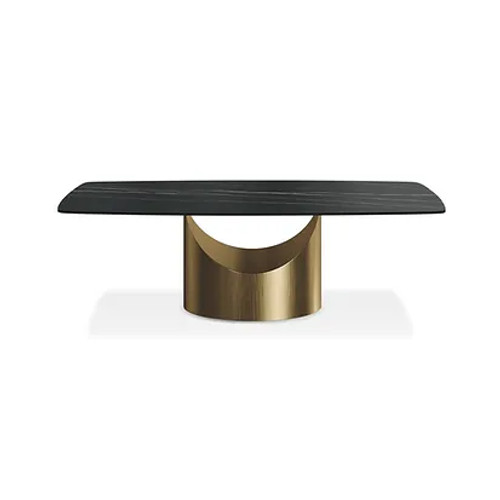 Lexi Table in Matte Sintered Stone