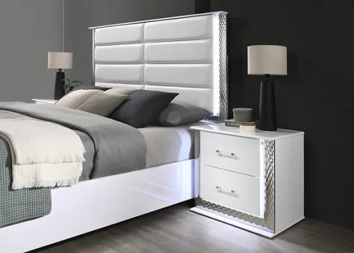 Dina Bedroom Set in White