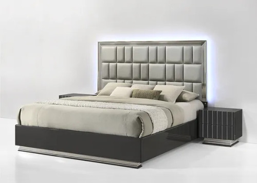 Moana Bedroom Set in Gray