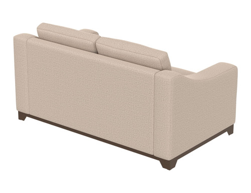 Natural Parota - Loveseat - Capuccino Brown