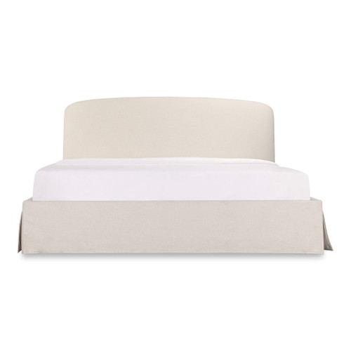 Joan - King Storage Bed - Cream