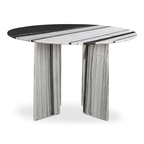 Celia - Round Dining Table - Gray