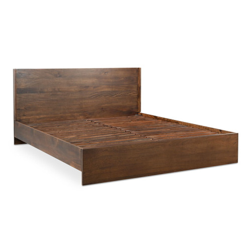 Everett - King Bed - Dark Brown