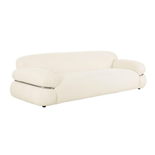 Leyla - Boucle Sofa - Cream Leyla - Boucle Sofa - Cream