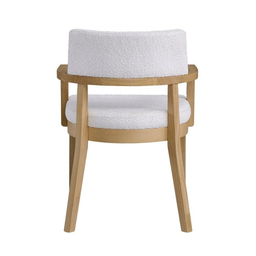 Kasem - Arm Chair (Set of 2) - Gorge Fabric & Oak