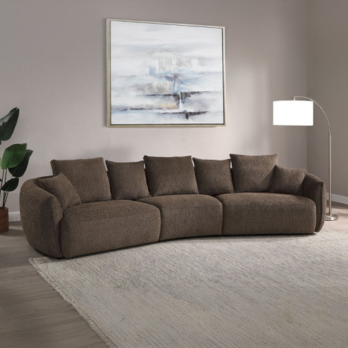 Bash - Sofa With 7 Pillows - Macca Anthology Boucle