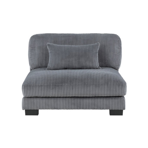 Traverse Gray Modular Sectional In Fabric