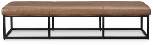 Joston - Accent Bench - Caramel