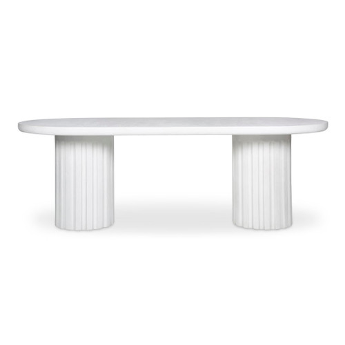 Eris - Outdoor Dining Table - White