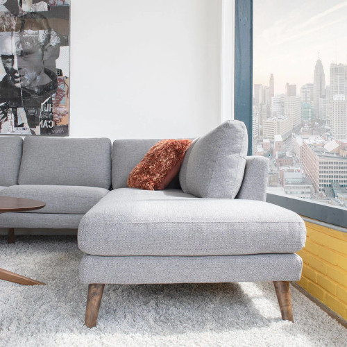 Bexley Sectional Sofa in Fabric