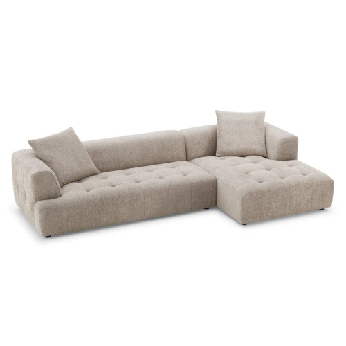 Wade Boucle Right Facing Chaise Sectional