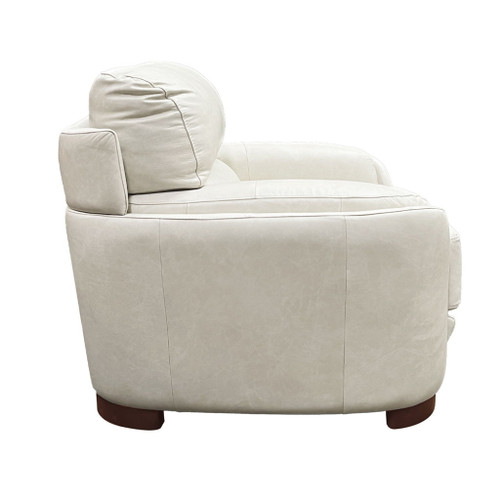 Edrice - Chair - Ivory Top Grain Leather