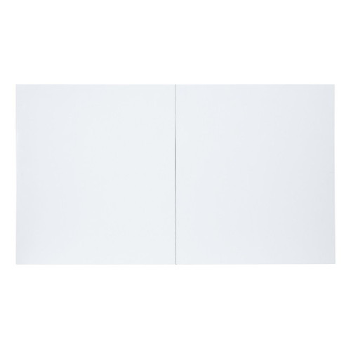 Gallegos - Dining Table With Leaf - White High Gloss