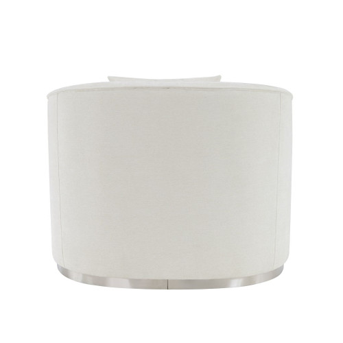 Odette - Chair With Pillow - Beige Chenille