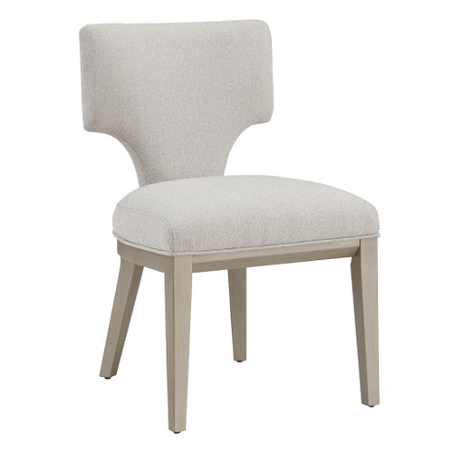 Kasa - Side Chair Set of 2) - Linen & Champagne