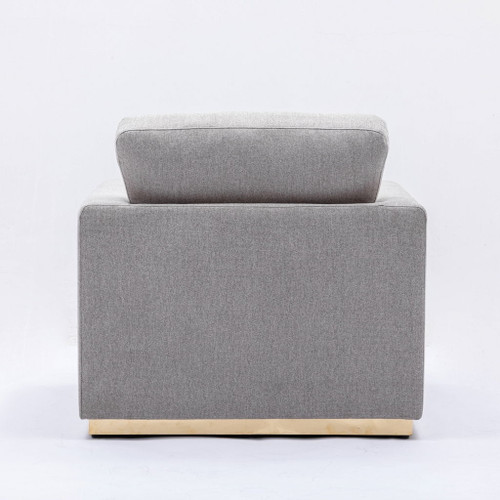 Valin - Chair - Gray Linen
