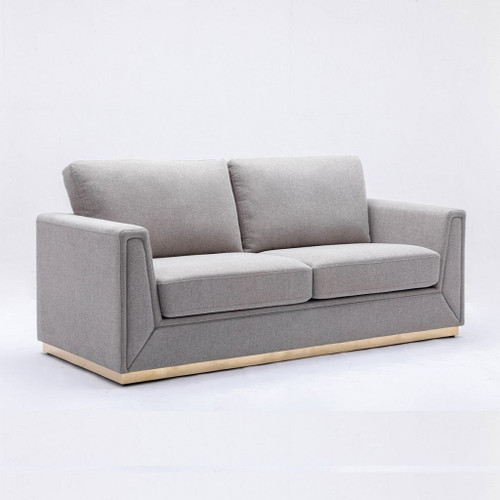 Valin - Sofa - Gray Linen Valin - Sofa - Gray Linen