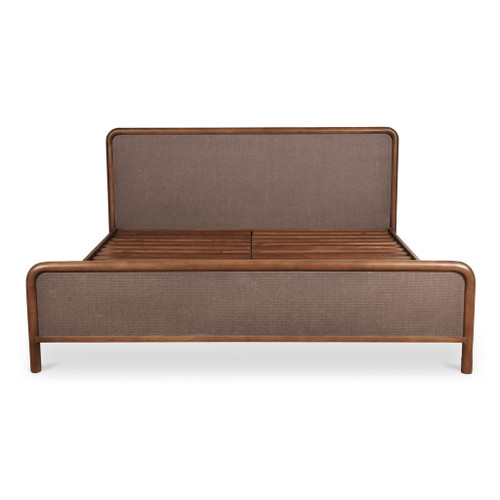 Rye - King Bed - Warm Brown
